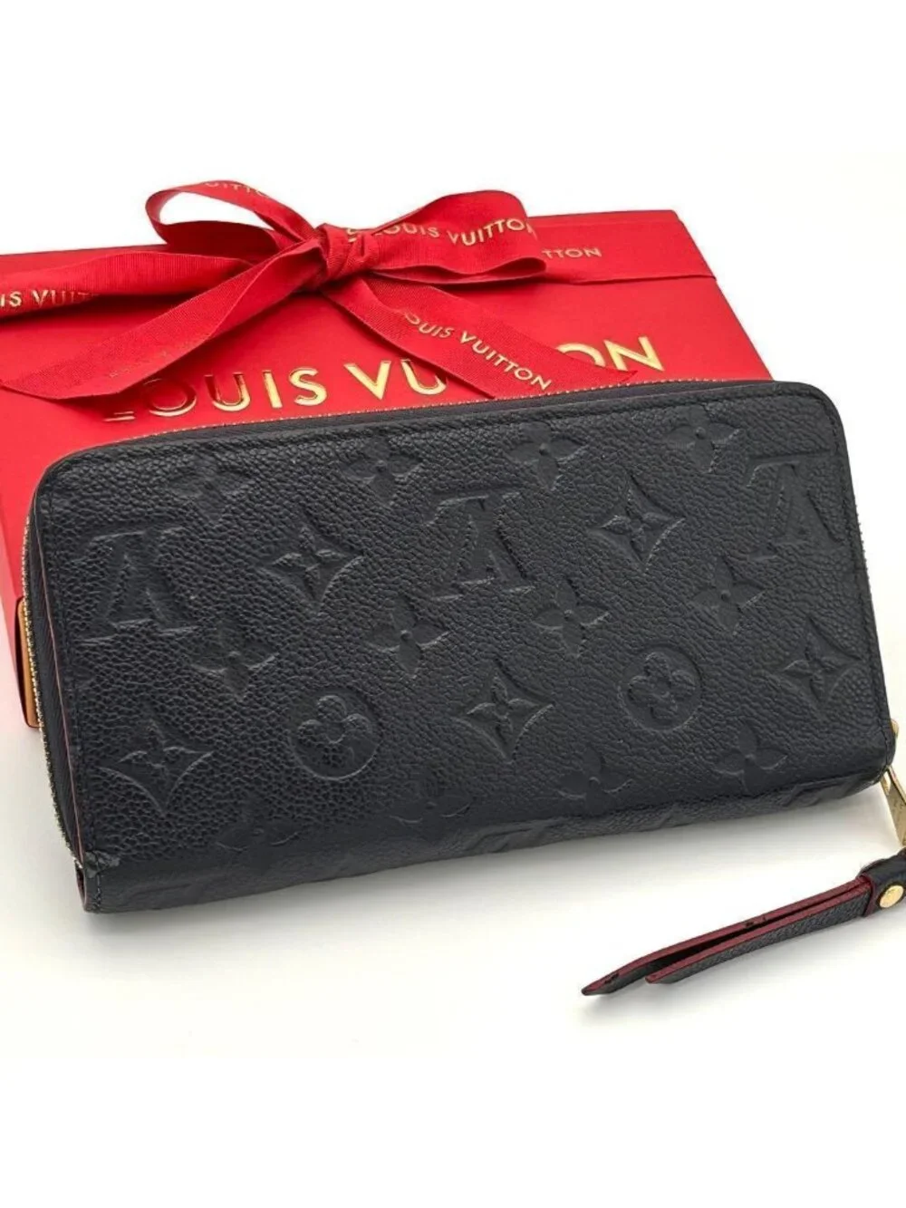 Louis Vuitton Zippy Wallet Marine Rouge Monogram